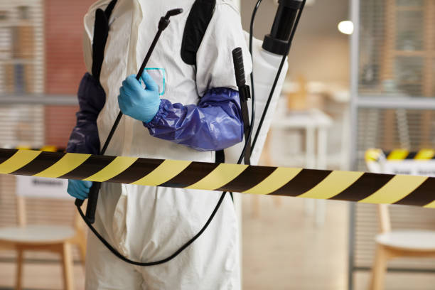 Professional Infectious Disease Decontamination technician working in Fruitland Park, FL